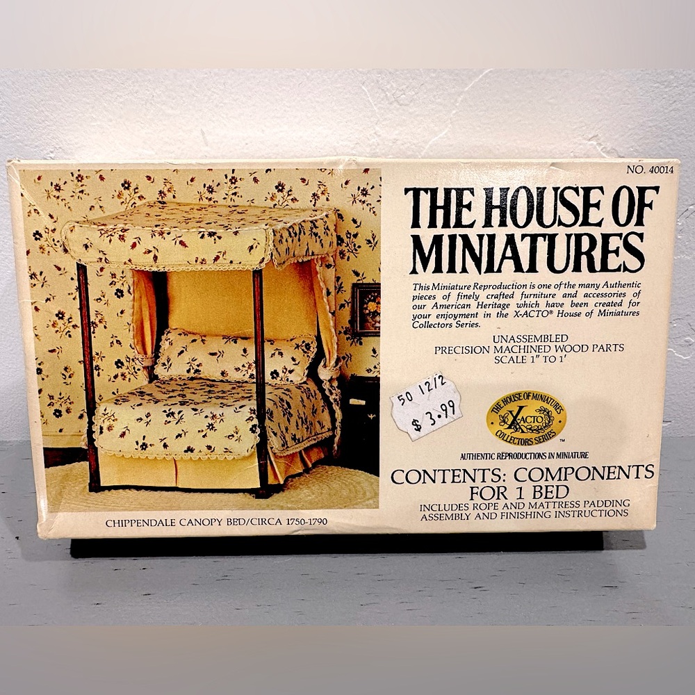 The House of Miniatures Bed Kit